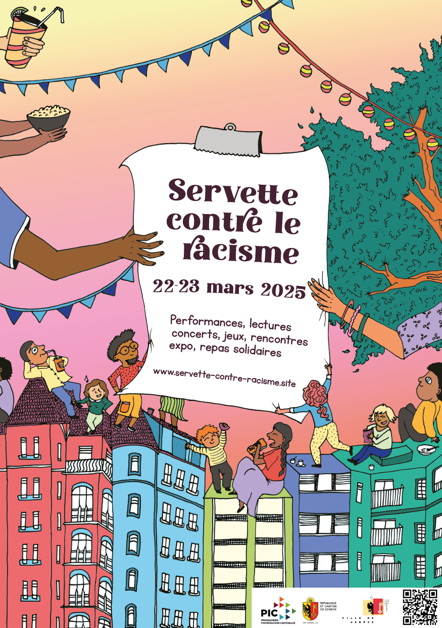 Affiche la servette contre le racisme