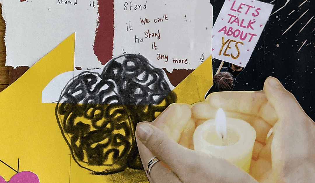 Collage cercles restauratifs