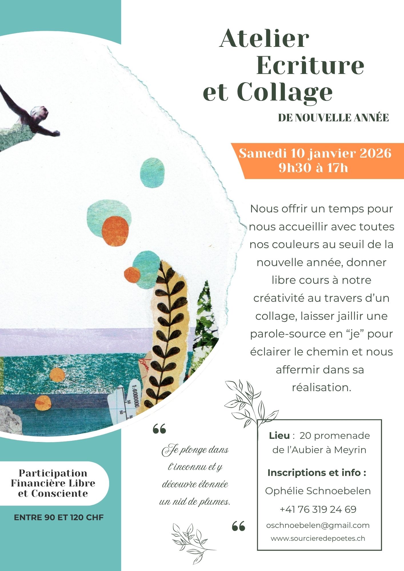 Flyer nouvelle année 2026 formation enseignants